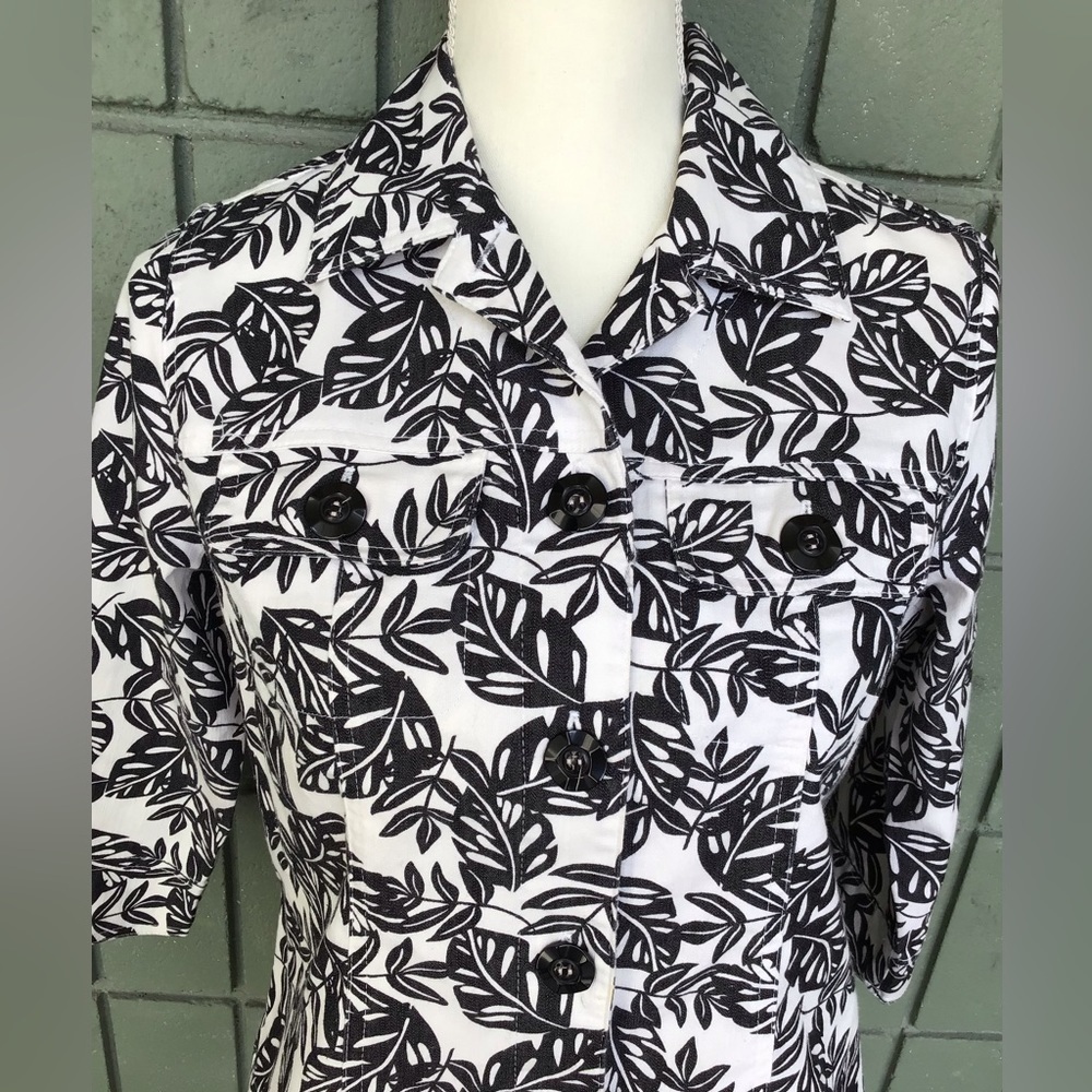 Napa Valley Ladies Shirt Full Button Jacket PS - Picture 4 of 9